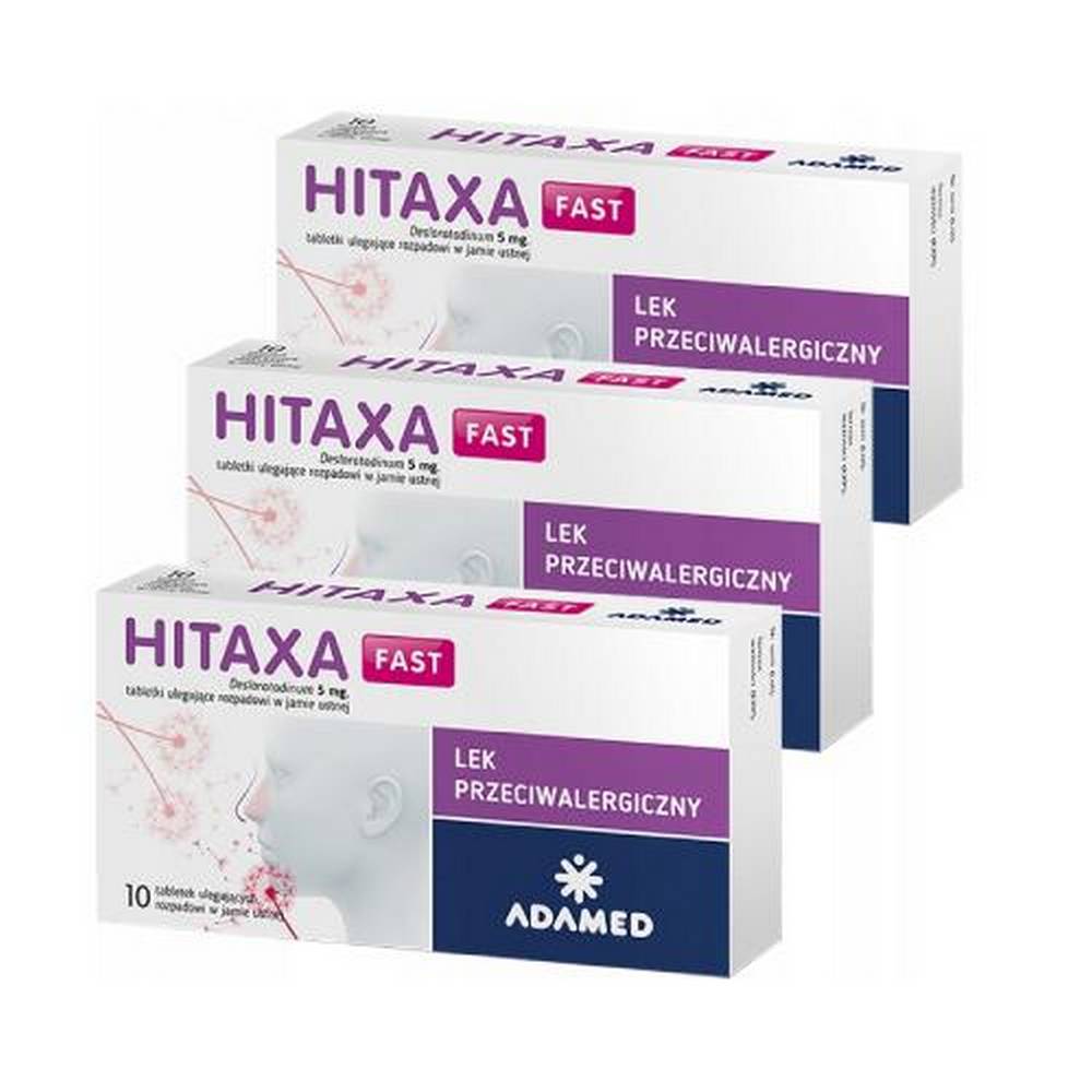 Set of 3x Hitaxa fast 5mg, 10 – Pharmatoo